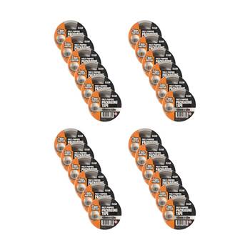 24PK Tool Masters Multi Purpose Packaging Tape Roll Strong 48mmx40m Clear