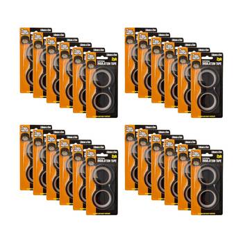 24x 2pc Tool Masters Durable Electrical Insulation Tape Roll 18mmx5m Black