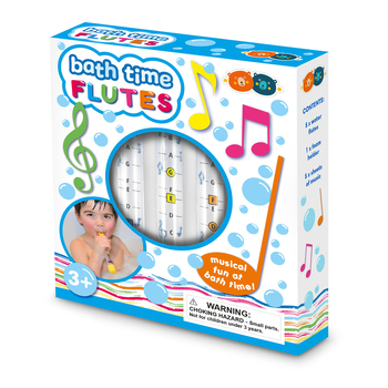 11pc Bath Time Musical Flutes Kids/Children Toy 3y+ 