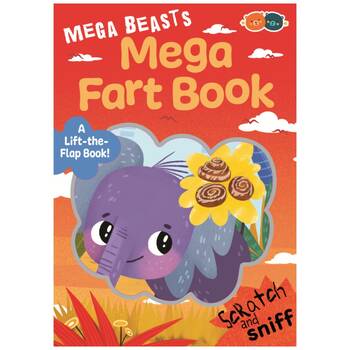 Buddy & Barney Mega Fart Book Beasts Scratch And Sniff Board 1+