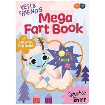Buddy & Barney Mega Fart Book Yeti and Friends Scratch And Sniff Board 1+
