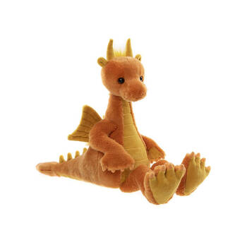 Charlie Bears Diamonds Kids Plush Dragon Toy Bearhouse Range 18M+ Orange