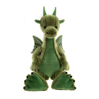 Charlie Bears Deck Kids Plush Dragon Toy Bearhouse Range 18M+ Green