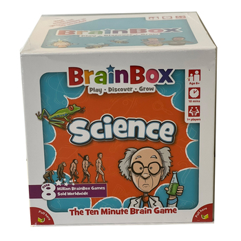 Brainbox Science Memory Brain Card Game Kids/Children 8y+