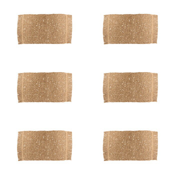 6PK LVD Placemat Fringe Natural Rec Decorative Home Kitchen Decor 45x30cm