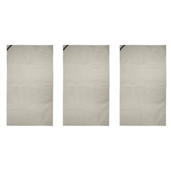3PK Bambury Matrix Workout Microfibre Gym Towel Small Stone 40 x 70cm
