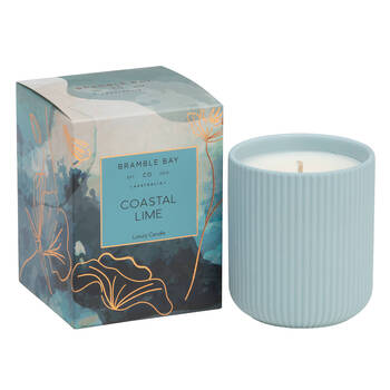 Bramble Bay Native Plum Coastal Lime Scented Ceramic Candle 270g