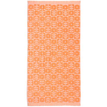 Bambury HiLo Cotton Beach Towel Bloom 90x170cm - Peach