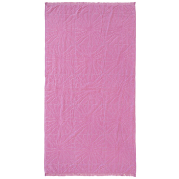 Bambury HiLo Cotton Beach Towel Dandy 90x170cm - Orchid