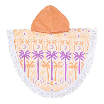 Bambury Kids/Children Shaped Poncho 60x75cm - Luna Tree