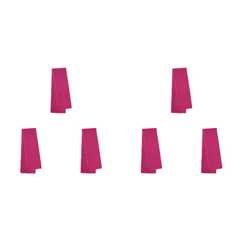 6PK Bambury Gym Workout Snap Cold Towel 30x100cm - Fuchsia