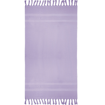 Bambury Ultra soft Durable Sophia Beach Towel Lilac 90 x 170cm Cotton Woven