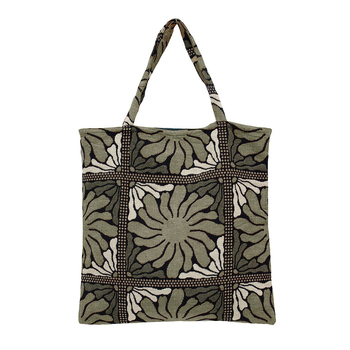 Bambury Zinnia Tote Bag Carry All Handbag Moss 50x50cm