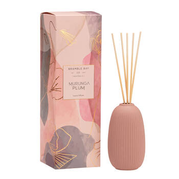 Bramble Bay Native Reed Diffuser Murunga Plum Scented Home Fragrance 150ml