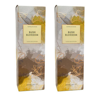 2PK Bramble Bay Native Reed Diffuser Bush Blossom Scented Home Fragrance 150ml