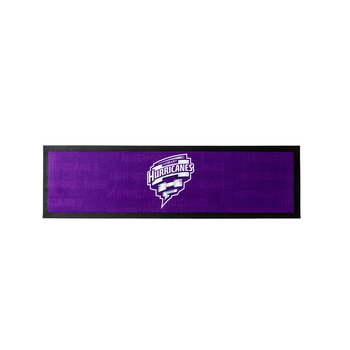 The Stubby Club BBL Themed Hobart Hurricanes Stubby Bar Runner