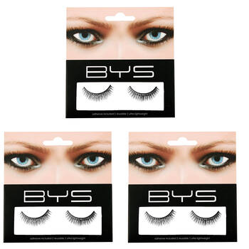 3PK BYS Sugar Baby 1g Lash Extensions Black