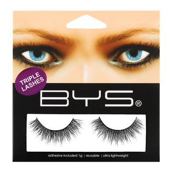 BYS Triple Charm 1g Lash Extensions Black