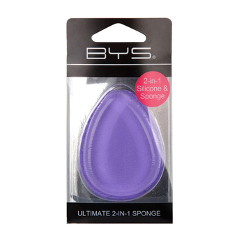 BYS Ultimate 2-In-1 Silicone/Sponge Teardrop Blender Mauve
