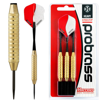 3pc Harrows Pro Brass Steel Tip Darts