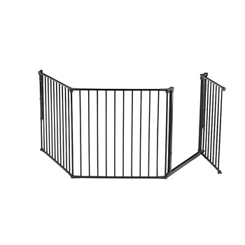 BabyDan Flex Configure System Baby Safety Gate Large - Black