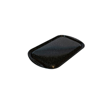 Urban Style Enamelware 40cm Lid For Baking Dish - Black Speckle