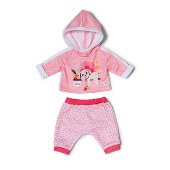 Baby Born Jogging Suit Accessory/Outfit For 43cm Dolls Pink 3y+