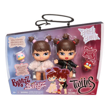 2pc Bratz Babyz Twiins Fashion Dolls Kids/Children 4y+