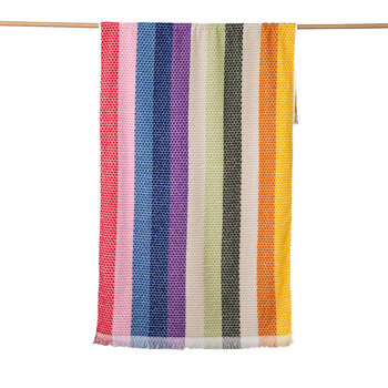 Canningvale Positana Terry Beach Quick Drying Towel - Ombra Rainbow