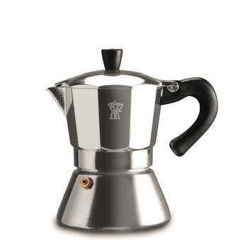 Pezzetti Bellexpress 6-Cup Stovetop Induction Coffee Maker - Silver