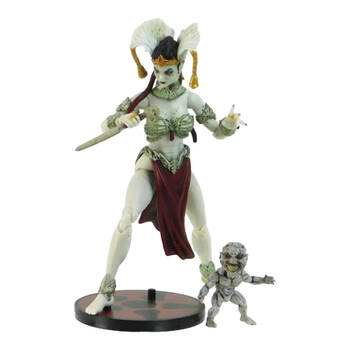 Court Of The Dead Gethsemoni Queen Of The Dead Action Figure Toy 3.75in