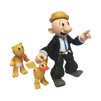 Popeye Castor Oyl HACKS Action Figure Display Toy Set