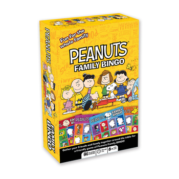 Aquarius Peanuts Family Bingo Kids/Children Game Set 8y+