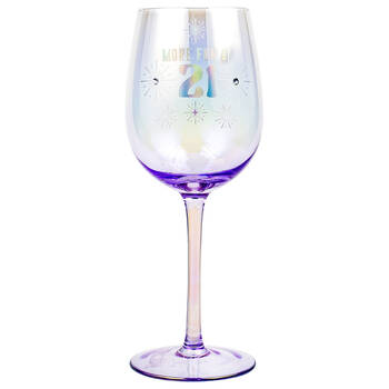 LMD 21st Holographic 430ml Stemmed Red Wine Glass Drinkware