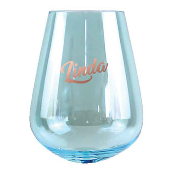 2pc Linda Stemless 13cm/600ml Wine Glass Drinking Tumbler Set