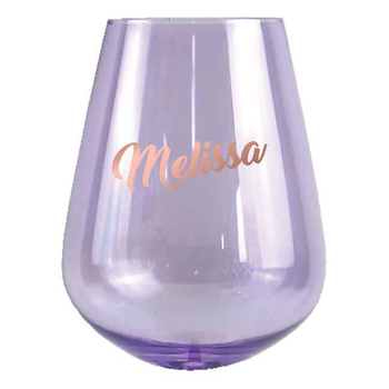2pc Melissa Stemless 13cm/600ml Wine Glass Drinking Tumbler Set