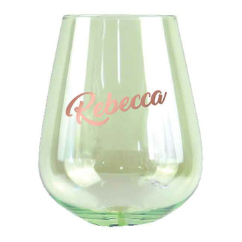 2pc Rebecca Stemless 13cm/600ml Wine Glass Drinking Tumbler Set