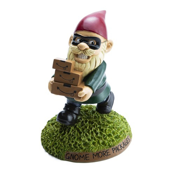 Bigmouth Porch Pirate Garden Gnome 9" Garden Decor