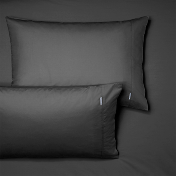Bianca Heston 300TC Percale Cotton Sheet Combo Set Charcoal - Double Bed