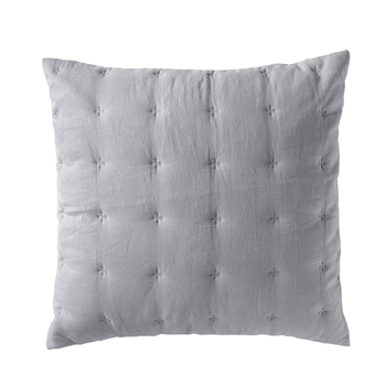 Bianca Langston European Pillowcase 65x65cm - Silver