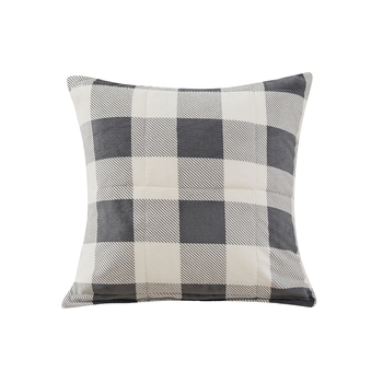 Bianca Naya Matching European Pillowcase 65x65cm - Grey