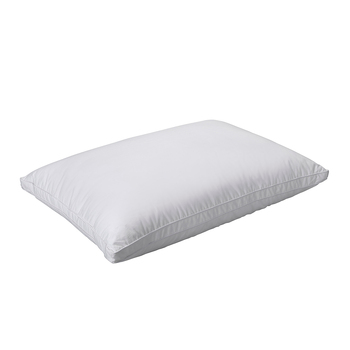 Bianca Relax Right 49x72cm Pure Microfibre Pillow Low Profile 850g - White