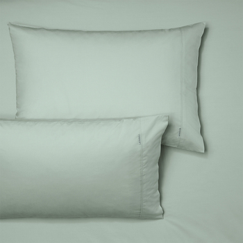 Bianca Heston 300TC Percale Cotton Sheet Combo Set Sage - Single Bed