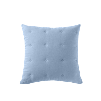 Bianca Langston Matching Cushion 43x43cm Square Pillow - Blue