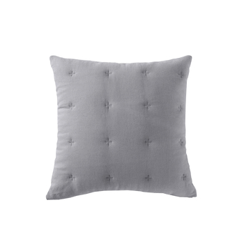 Bianca Langston Matching Cushion 43x43cm Square Pillow - Silver