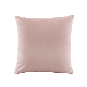 Bianca Vivid Coordinates Cushion Velvet 43x43cm Square Pillow - Blush