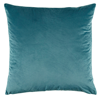 Bianca Vivid Coordinates Cushion Velvet 43x43cm Square Pillow - Teal