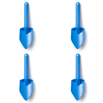4PK Bigjigs Toys 20cm Eco Spade Kids Toy Ocean Blue 18m+