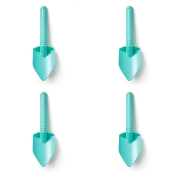 4PK Bigjigs Toys 20cm Eco Spade Kids Toy Eggshell Green 18m+