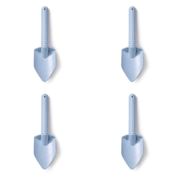 4PK Bigjigs Toys 20cm Eco Spade Kids Toy Dove Grey 18m+